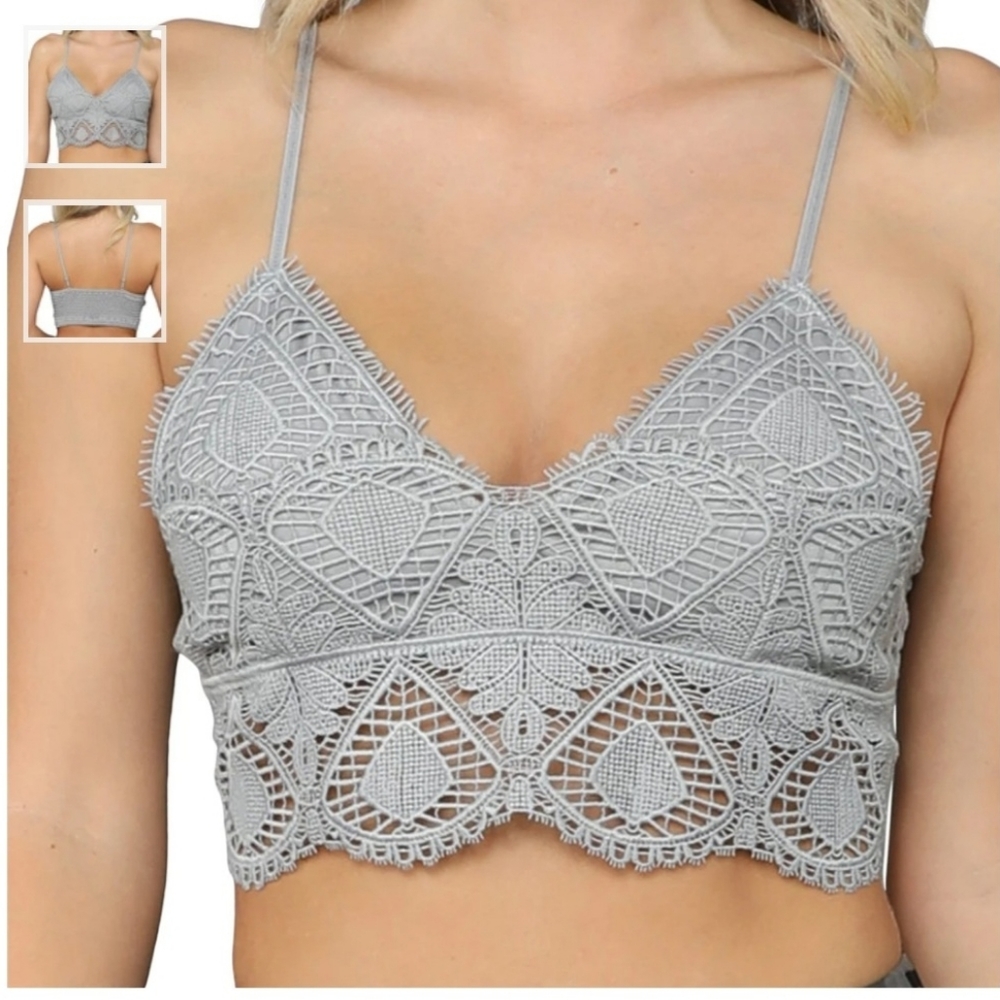 NWOT Crochet Bralette